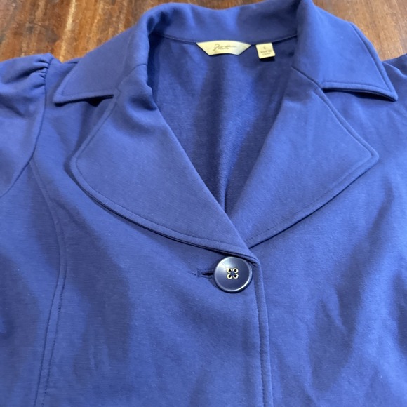 Motto Short Sleeve Blazer Small‎ Cotton Blend - Picture 6 of 11